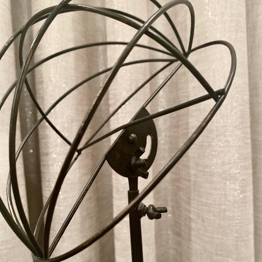Iron Hat Stand